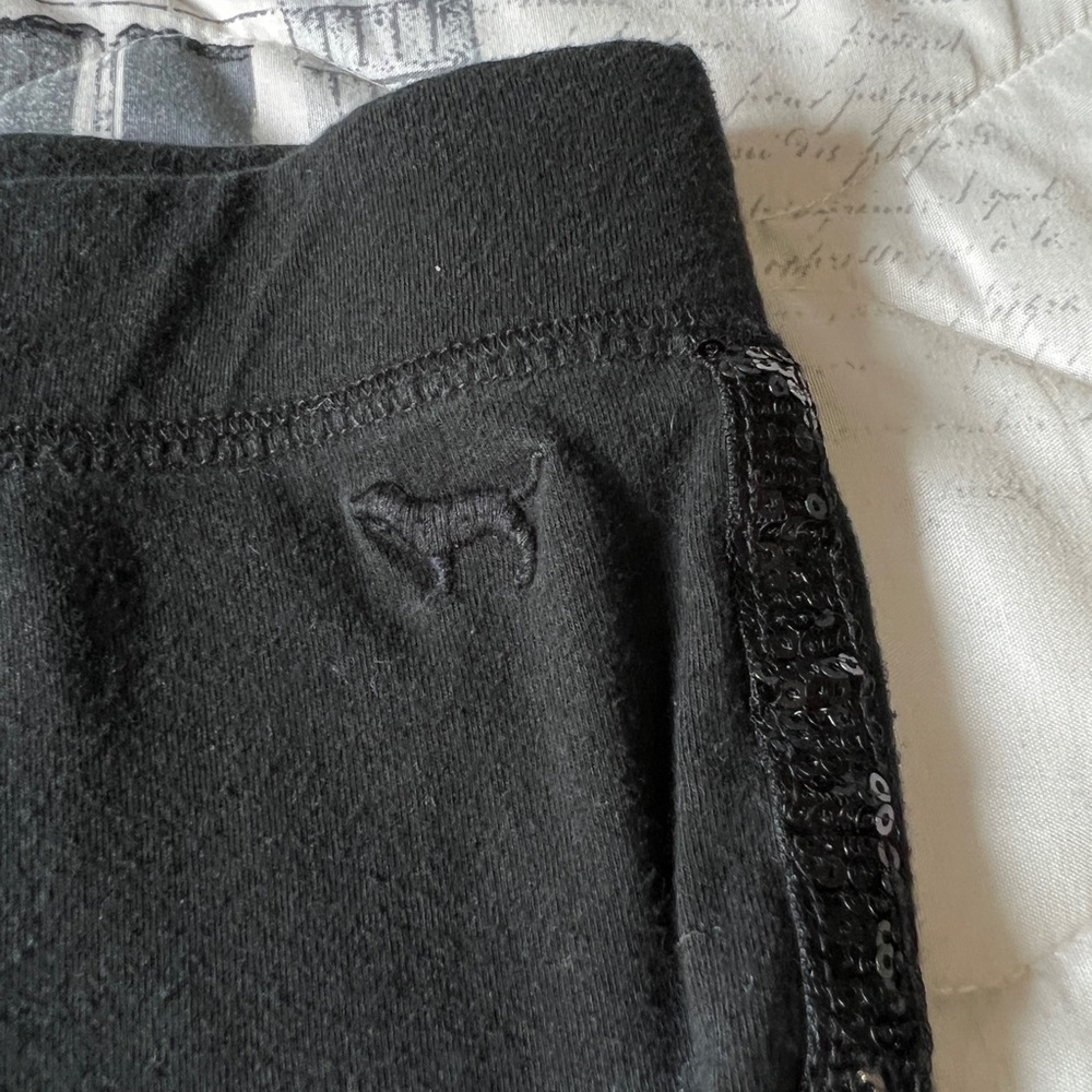 PINK Victoria's Secret Black Leggings